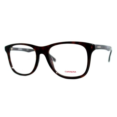 Carrera 135v 086 Dark Havana Eyeglasses Frames 52 19 145mm Wcase 762753597175 Carrera