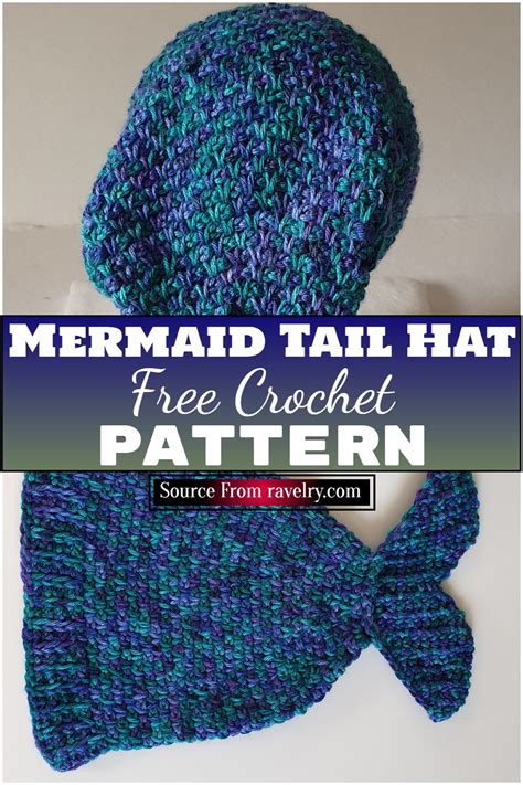 15 Free Crochet Mermaid Tail Patterns