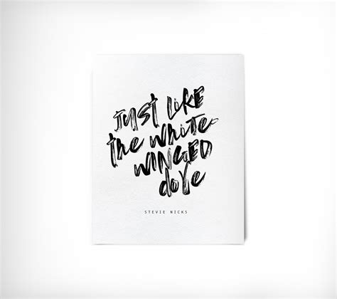 Stevie Nicks Digital Download Edge of Seventeen Lyrics - Etsy