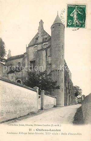 Postkarte Carte Postale 13536541 Chateau Landon Ancienne Abbaye Saint