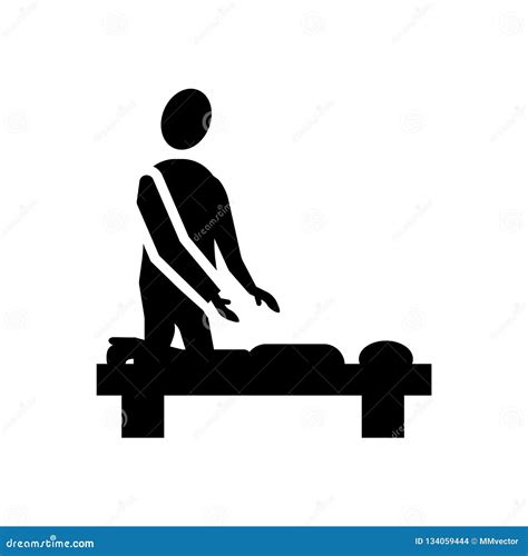 Massage Icon Vector Isolated On White Background Massage Sign Stock Vector Illustration Of