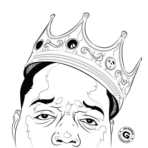 Mr Gossie Of New York Vector Illustration Notoriousbig