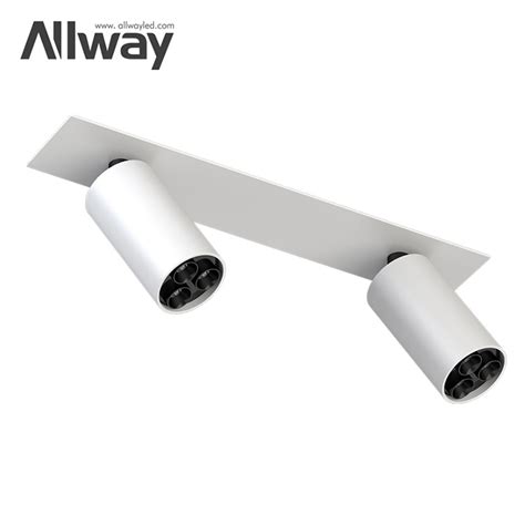 Allway Anti Glare Adjustable Ceiling Surface Mounted Aluminum W Spot