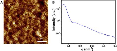 Morphological Characterization Of Triblock Copolymer P A Afm Phase