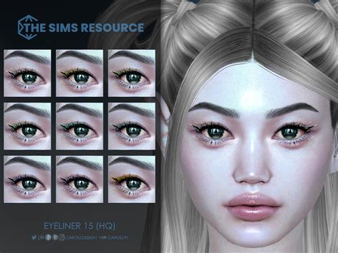 The Sims Resource Eyeliner 15 HQ