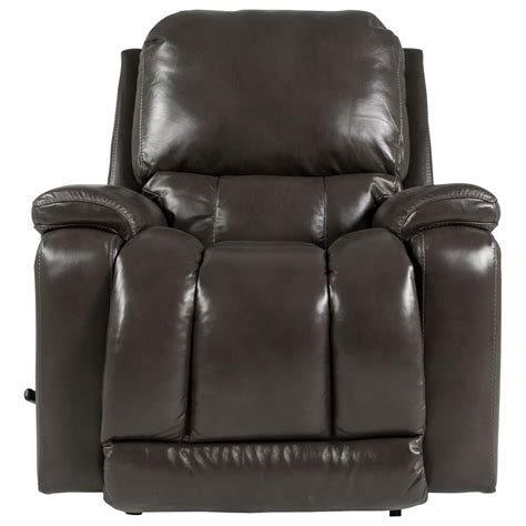 La Z Boy Greyson Manual Rocker Recliner In Shitake Gray Nfm