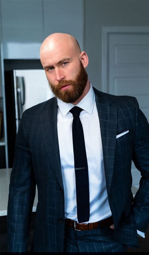 Pin By Benarzberg On Bald And Beard Bald Men Style Bald Men Fashion Suits For Men