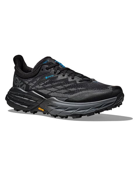 Hoka Speedgoat Gtx Spike Black Black Scarpe Da Trail Uomo Snowleader