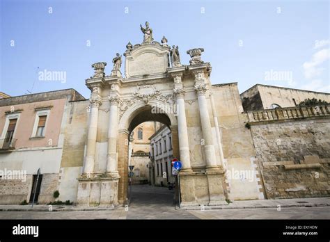 Porta Rudiae One Of The Three Gates To The Historical Center Of Lecce