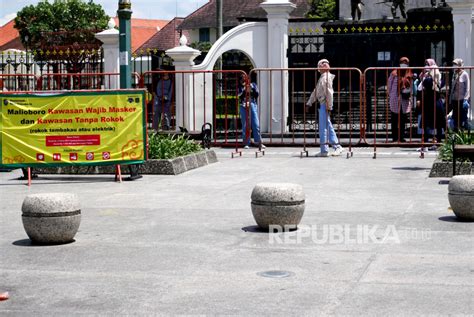 Pemasangan Pagar Titik Nol Yogyakarta Republika Online