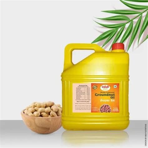 Peanut Oil 5 Litre And Cold Pressed Groundnut Peanut Oil From Barshi