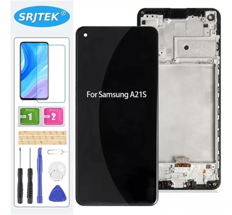 Pantalla Táctil Lcd Con Marco Para Samsung Galaxy A21s A217 Meses Sin