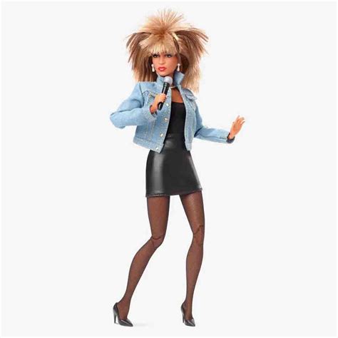 Lalka Barbie Piosenkarka Inspirująca Tina Turner Barbie HCB98 Tanie