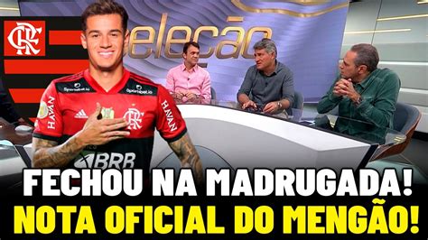 Agora Oficial Saiu No Ge Flamengo Confirmou Noticias Do Flamengo