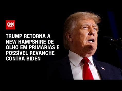 Trump retorna a New Hampshire de olho em primárias e possível revanche