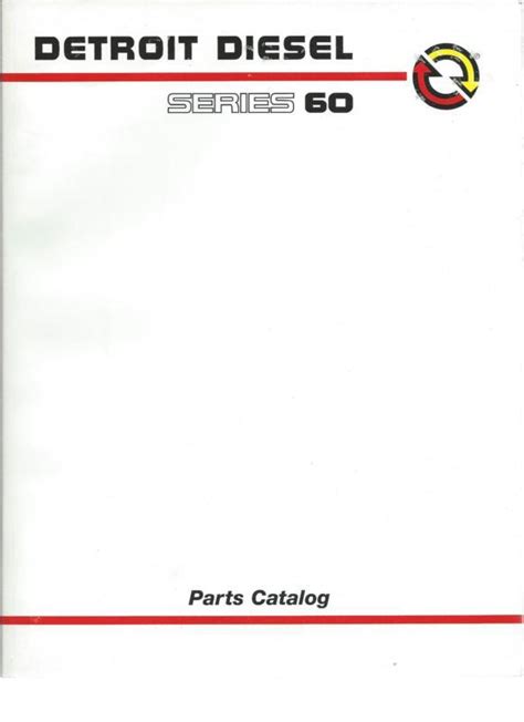 Find Detroit Diesel Series 60 Part Manual In Foster Kentucky Us For