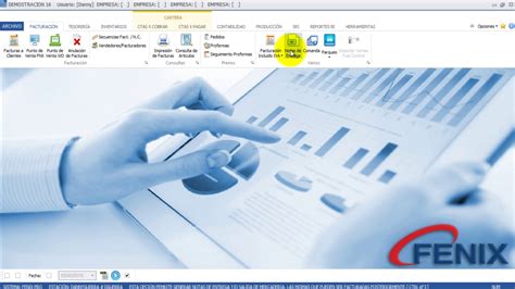 12 Facturacion Notas De Entrega Fenix Sistema Contable Youtube