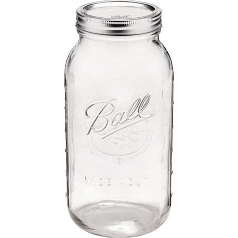 Ball Wide Mouth Half Gallon Jars Lids X