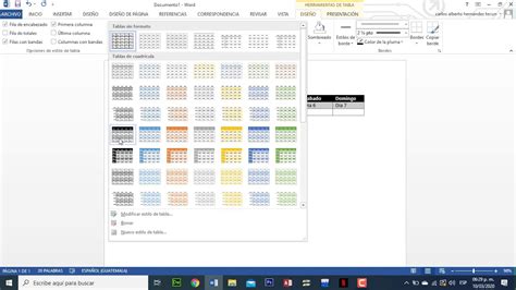 Tablas Y Bordes De Word YouTube