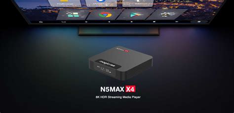 Android TV Box Magicsee N5 MAX X4 CPU S905X4 RAM 4G Bộ nhớ 32G Androi