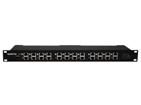 12 Port Gigabit Passive Rack Mount PoE Injector With 48 06 14 2024