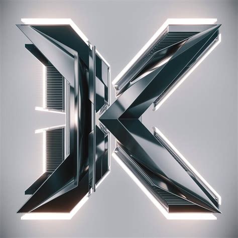 Premium Photo 3d Representation Of The Letter K