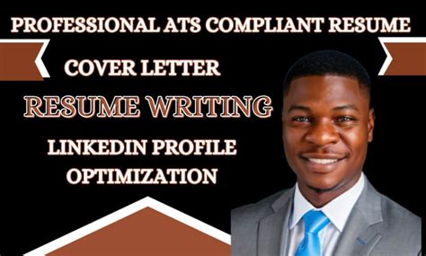 Write Ats Compliant Resume Cover Letter Linkedin Profile Optimization