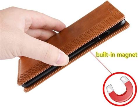 Coque étui Portefeuille avec Fonction Support et Slots pour Cartes pour