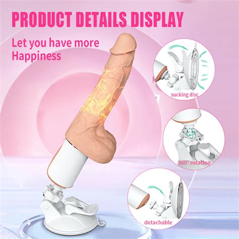 Sex Machine Thrusting Realistic Dildo Heater Joy