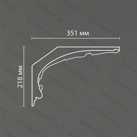 Купить Потолочный карниз из гипса Artpole SK221N/V (накладной/врезной ...