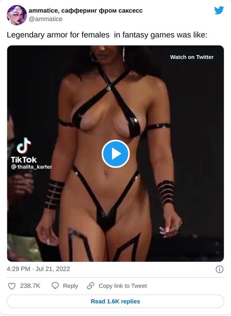 Bikini Armor Battle Damage