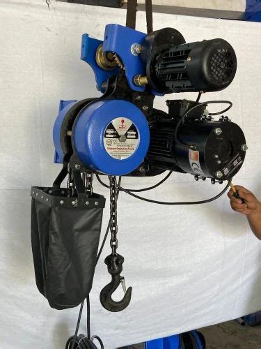 Maruti Electronic Chain Hoist 110v Capacity 3 6 Ton At Rs 50000 In Ahmedabad