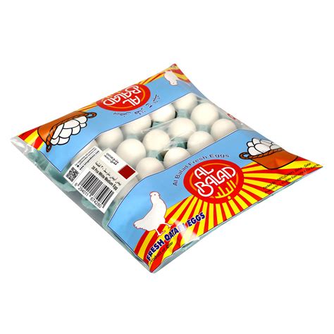 Al Balad Fresh Qatari Medium White Eggs 30 Pcs Online At Best Price