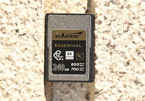 Exascend Gb Essential Cfexpress Type A Card Review Newsshooter