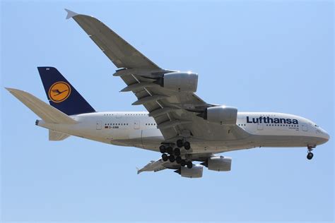 Lufthansa Airbus A Arrives In Los Angeles So Cal Metro Flickr