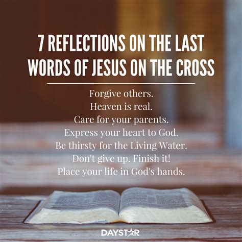 7 Reflections On The Last Words Of Jesus On The Cross [