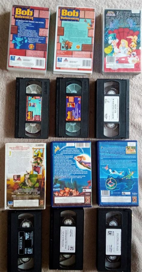 17 Kaset VHS Z Bajkami Disneya Szczecin Licytacja Na Allegro Lokalnie