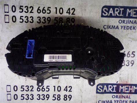 ÇIKMA AUDI A3 KM HIZ GÖSTERGE SAATI 8P0 920 932 D 8P092093 Çıkma