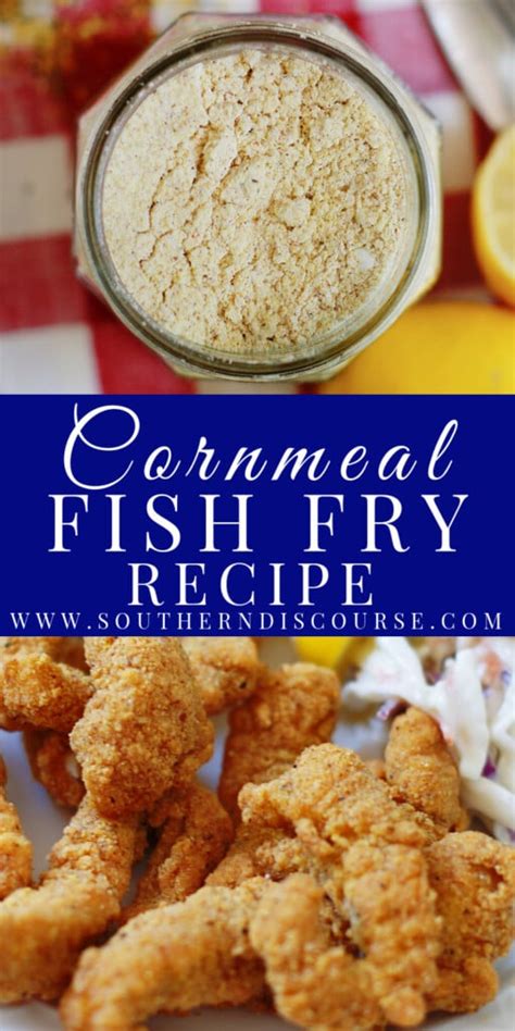 Homemade Cornmeal Fish Fry Mix Southern Discourse