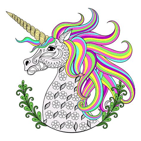 Coloriage Masque Licorne Imprimer Settinglocd