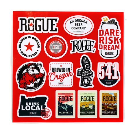 Rogue Sticker Pack Rogue Ales