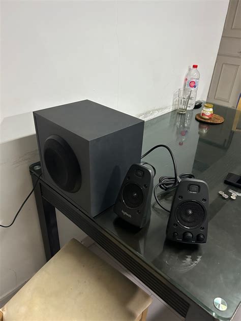 Logitech Z625 Subwoofer Audio Soundbars Speakers And Amplifiers On