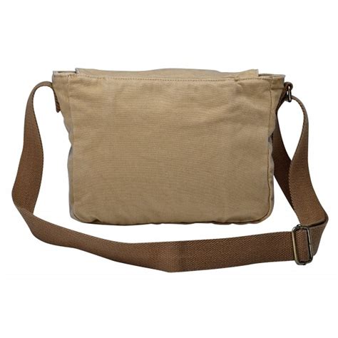 Vintage Canvas Messenger Bag Retro Cross Body Shoulder Bag Khaki Ci11ep2350d