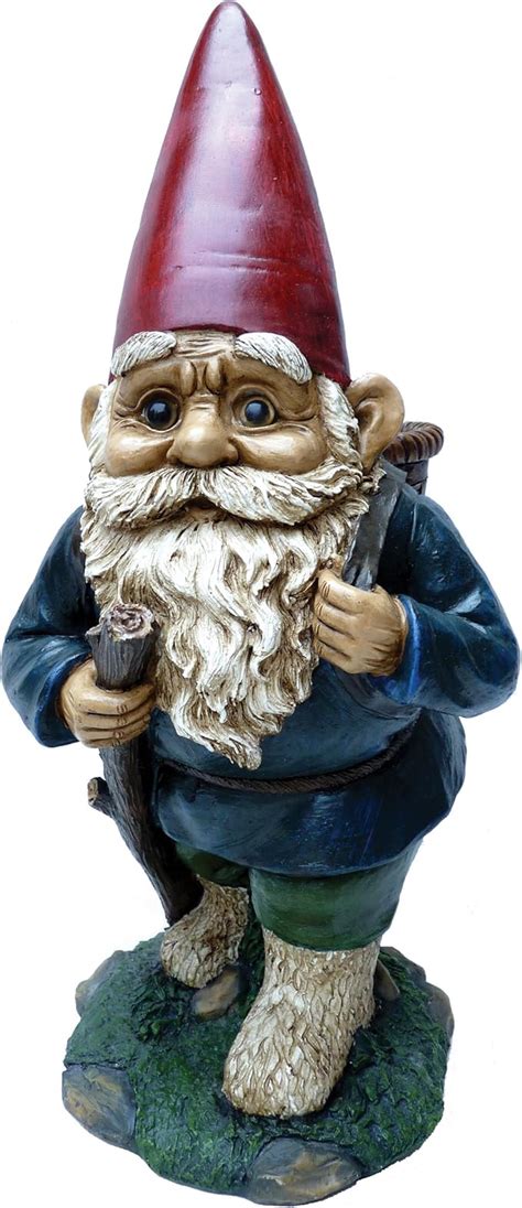 Garrold Gnome With Basket By Michael Carr Designs