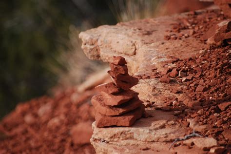 Hiking To The Vortex Near Mii Amo Spa In Sedona Arizona Food