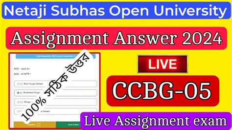 Nsou Assignment 2024 Answers Nsou Ccbg 5 Assignment Answer 2024