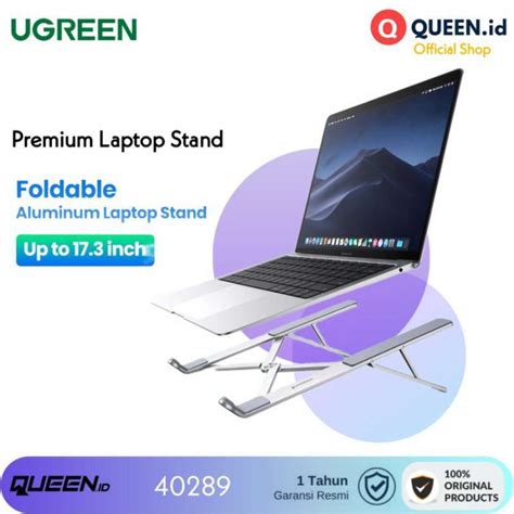 Jual UGREEN Laptop Stand Foldable Aluminium Tab Holder Dudukan Desk