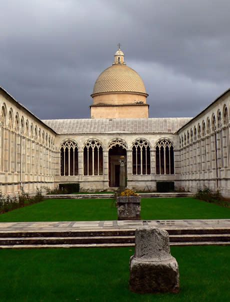 Camposanto Monumental Cemetery In Pisa