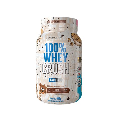 100 Whey Crush 900g Under Labz Fast Fit Suplementos