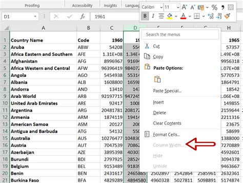 How To Lock Column Width In Excel Spreadcheaters